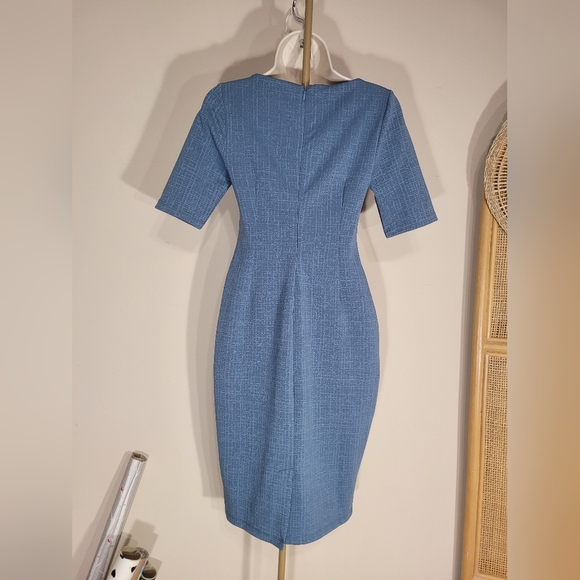 Nwot A Pea In The Pod Form Fitting Stretchy Pregnancy Talored Fit Dress Small - Picture 2 of 10